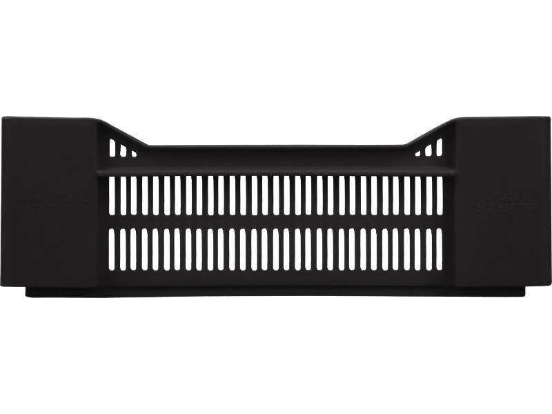 Ящик перфорированный 600x400x135 (черный)