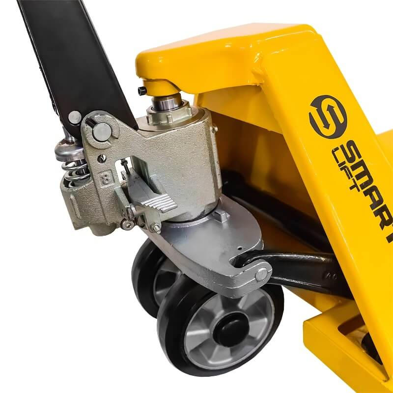 Гидравлическая тележка (рохля) SD-S (CBY-BF2.5, г/п 2500 кг, 550х800 мм, RDP, коротковильная) SMARTLIFT (SMART)