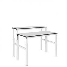 Стол рабочий двухуровневый СРД-1800х500