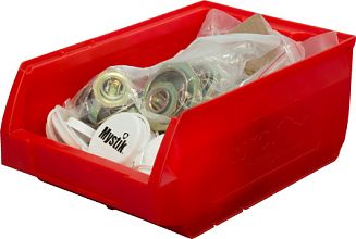 Пластиковый лоток 5003 Milano 350х230х150 красный