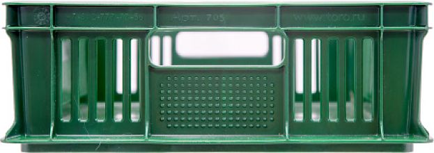 Ящик 600х400х140 мм перфорированный с ручками