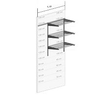 Гардеробная система GS. Ванная комната №3