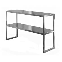 Ванна моечная с рабочей поверхностью ВМРП 1200x700x860 Нержавеющий каркас (полка с отверствием под смеситель)