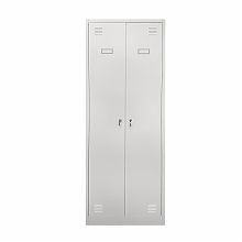 Шкаф металлический для одежды двухдверный 1850х800х500мм (2L-B1A-800)