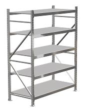 Стеллаж MS Pro 3000х1500х400, 5 ярусов, оц.