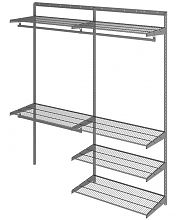 Гардеробная система Практик Home Optima G180 графит