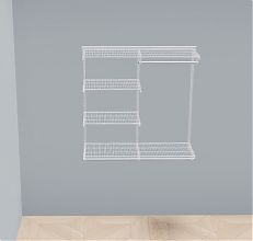 Гардеробная система Практик Home. Прихожая Light №5