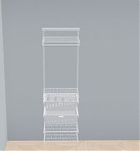 Гардеробная система Практик Home. Прихожая Medium №2