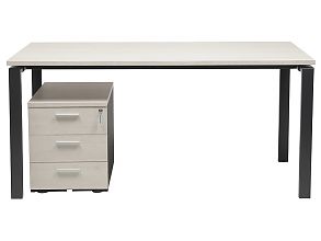 Стол NT 140X70 вяз натуральный/антрацит