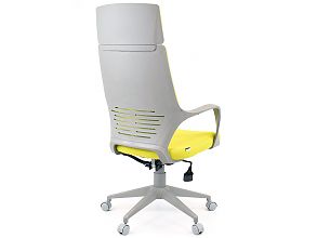 Кресло TRIO GREY (ткань салатовая)