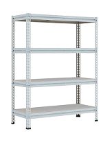 Металлический стеллаж МС-Т 2500х1525х785, 4 полки (металл)