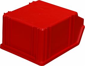 Пластиковый ящик 290х230х150 мм 7962 (красный)