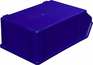 Пластиковый ящик 500х310х183 мм 7965 (синий)