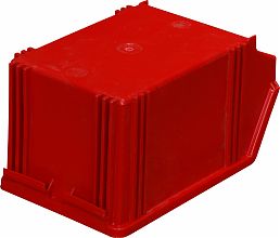 Пластиковый ящик 250х148х130 мм 7967 (красный)