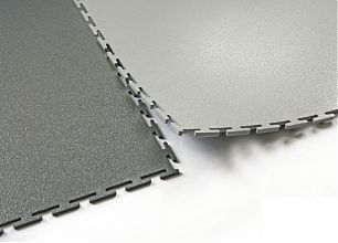 Тактильная плитка для слабовидящих, диагональный риф (300x300, ТПУ, клеевая основа)