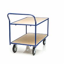 Тележка платформенная КП-2-Ф-5-8-125-К , 2-х ярусная, 500х800мм