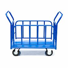 Тележка платформенная КПО-300Т-150-И , с бортами, 600х1000мм