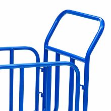 Тележка платформенная КПО-300Т-200-К , с бортами, 600х1000мм