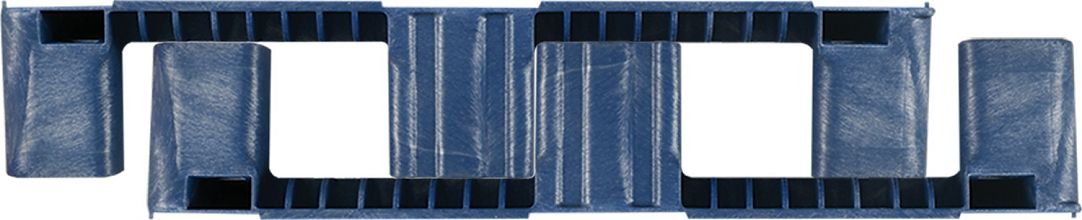 Паллет 1200x800х150 сплошной, на 3-х полозьях (TR 1208-1)