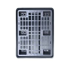 Сточный пластиковый поддон 962х762х160 для 1 бочки