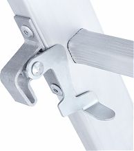 Лестница алюминиевая двухсекционная многофункциональная NV2220.11