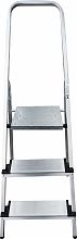 Стремянка алюминиевая со ступенями 130 мм NV1117.3