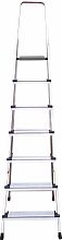 Стремянка алюминиевая со ступенями 130 мм NV2117.6
