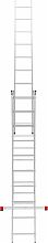 Лестница алюминиевая многофункциональная трехсекционная NV2230.11