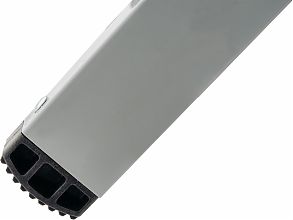 Стремянка двухсторонняя стальная с алюминиевыми ступенями NV1140.6