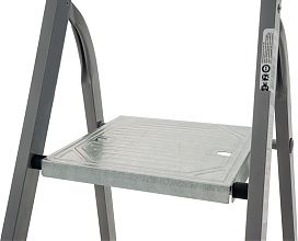 Стремянка стальная с алюминиевыми ступенями NV1130.3