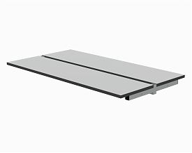 Полка для оборудования 2х(1800х400 мм)для 41.О ESD (RAL7035)