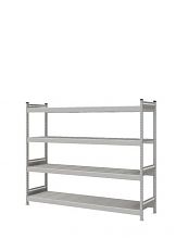 Стеллаж СТ-023 полочный 1800x2100x600 4 яруса цинк