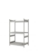 Стеллаж СТ-023 полочный 2000x1200x800 3 яруса цинк