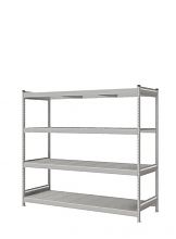 Стеллаж СТ-023 полочный 2000x2100x800 4 яруса цинк