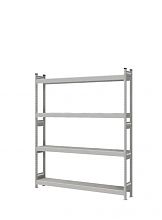 Стеллаж СТ-023 полочный 2200x1800x300 4 яруса цинк