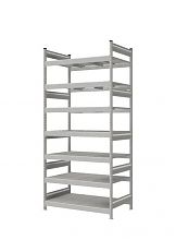 Стеллаж СТ-023 полочный 2500x1200x800 7 яруса цинк